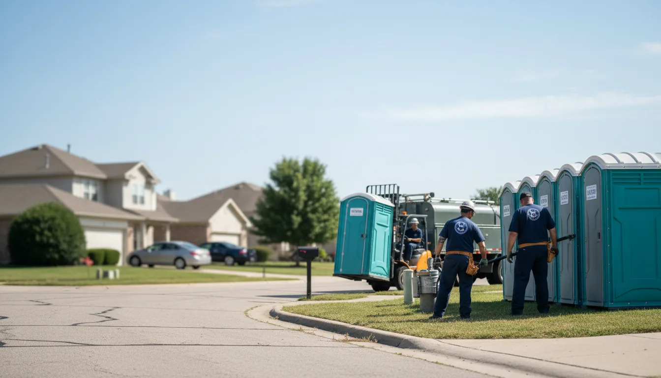 Porta Potty Rental in Moxahala, OH near me